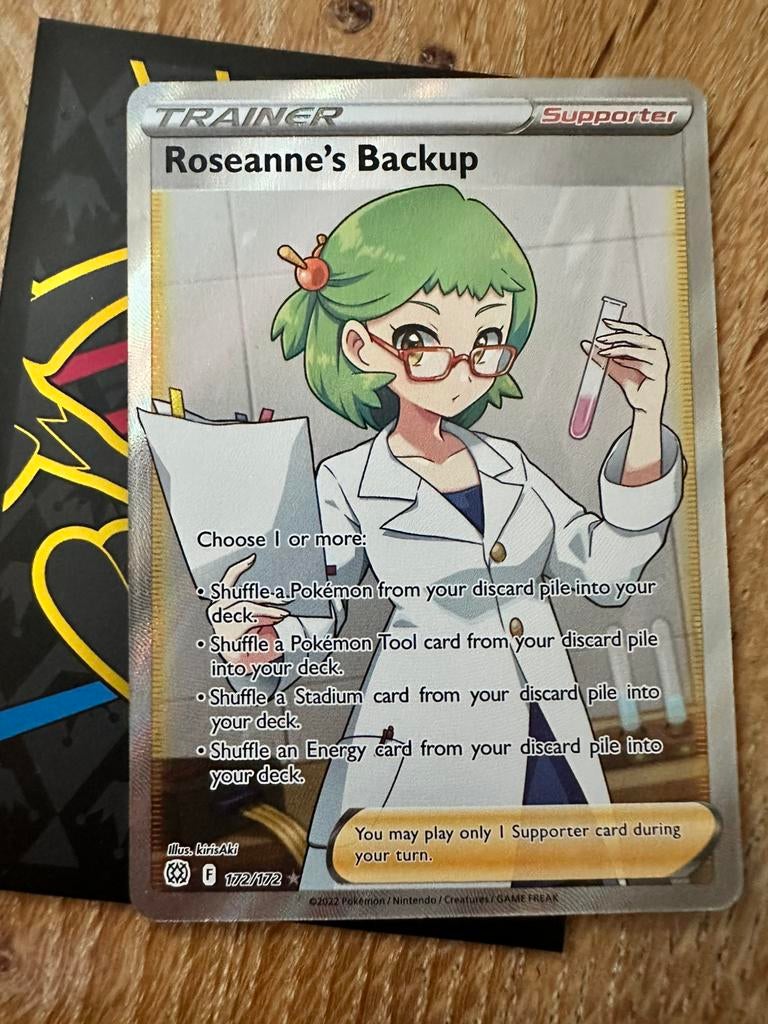 Trainer Roseanne’s Backup 172/172, Ophalen of Verzenden, Nieuw, Meerdere kaarten