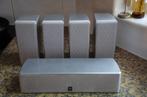 5 STUKS YAMAHA SPEAKERBOXEN VOOR 5.1 SYSTEEM, Gebruikt, 60 tot 120 watt, Surroundset zonder subwoofer, Ophalen