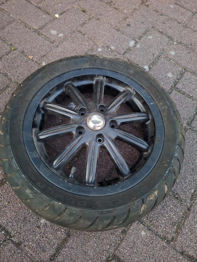 Verlengstuk spatbord Kymco Agility fat 12inch