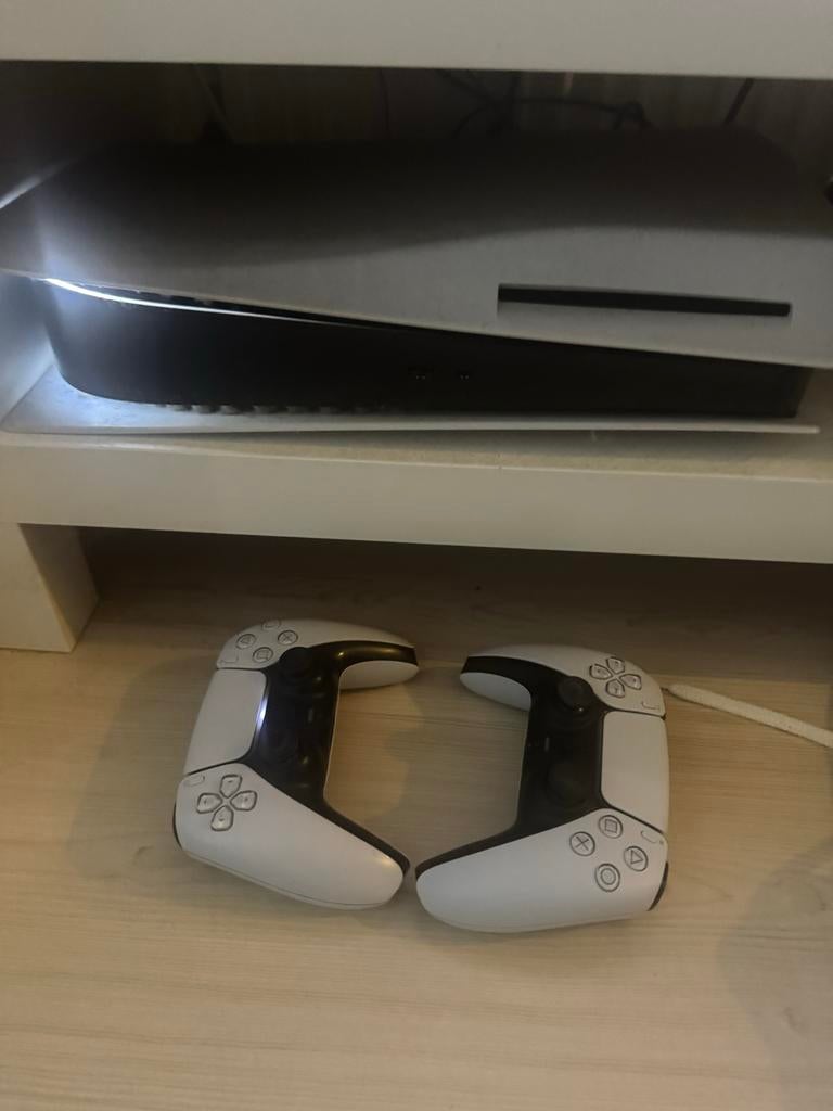 PlayStation 5 met 2 controllers en 121 games, Ophalen of Verzenden, Gebruikt, Playstation 5