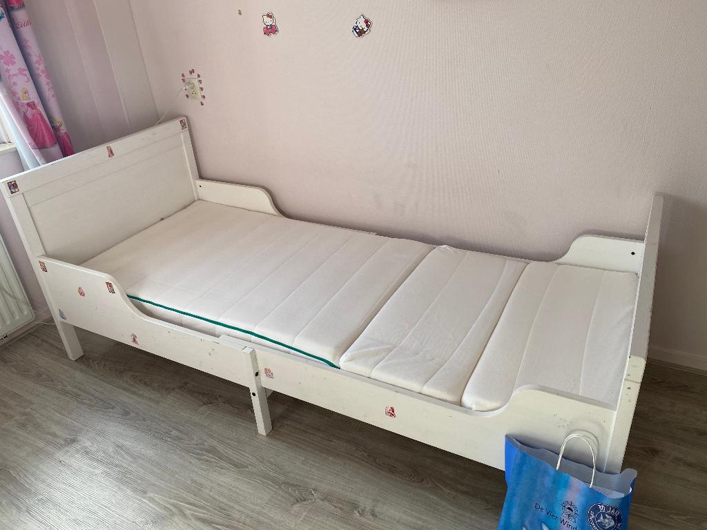 IKEA kinder bed, 85 tot 100 cm, Gebruikt, 180 cm of meer, Ophalen