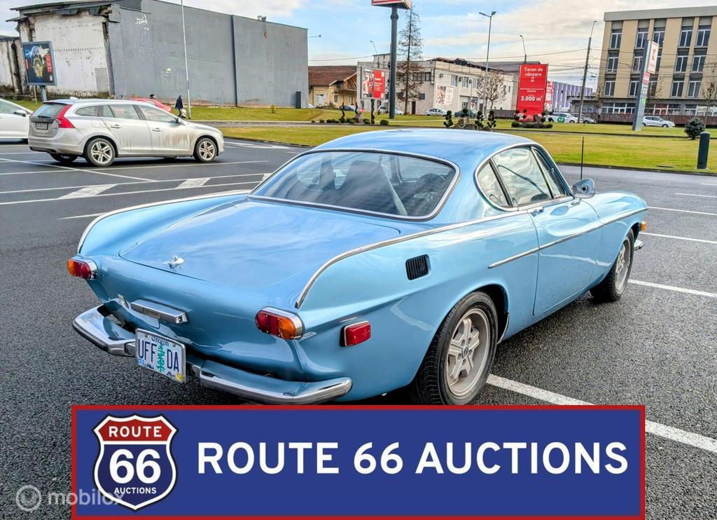 Volvo P1800 | 1972 | Route 66 Auctions, Auto's, Overige carrosserieën, Zwart, Bedrijf, Handgeschakeld