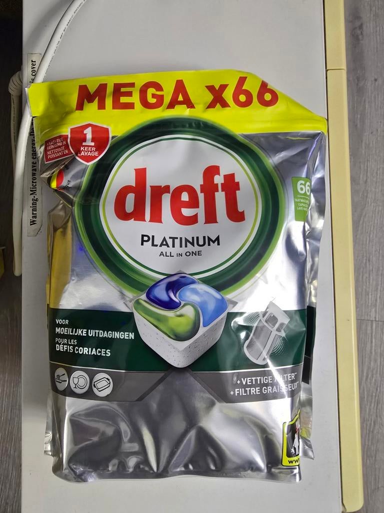 Dreft Platinum All in One vaatwastabletten, Ophalen of Verzenden