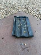 Dakpan vlakke mulden blauw gesmoord, Doe-het-zelf en Verbouw, Ophalen, Gebruikt, Steen of Klei, Zwart