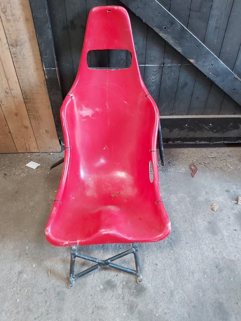 Polyester autocross of skelter stoel, Auto diversen, Ophalen of Verzenden