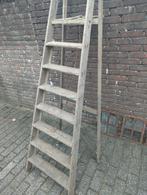 Brocante houten trap, Antiek en Kunst, Ophalen of Verzenden