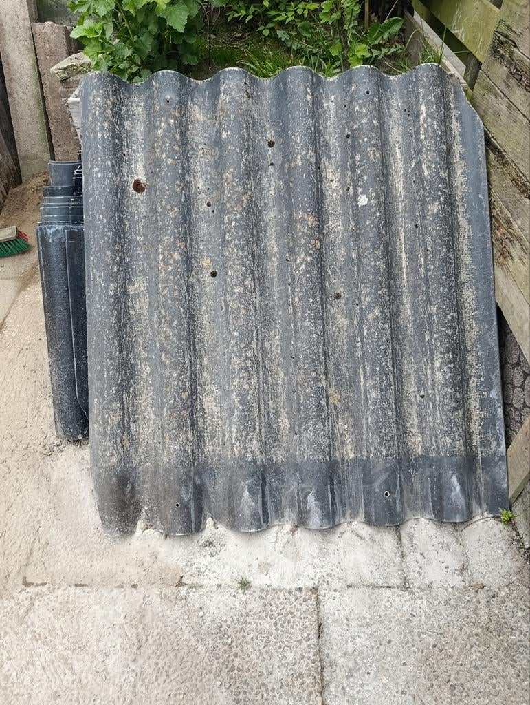 Dakplaten GEEN asbest, Ophalen, Metaal, 15 m² of meer, Dakplaat of Dakpanplaat