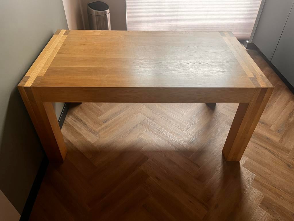 Massief eiken tafel 160x90, Ophalen