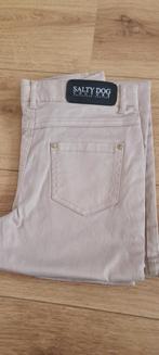 Nieuwe 152 beige coated lange broek jeans Salty Dog, Ophalen of Verzenden, Nieuw, Overige kleuren