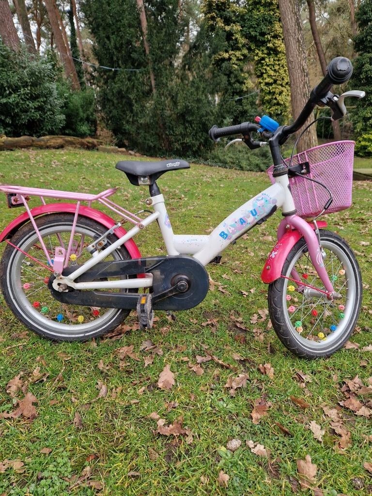 Batavus Koala meisjesfiets 16 inch - Zo goed als nieuw, Fietsen en Brommers, Batavus, Ophalen of Verzenden, 16 inch, Handrem