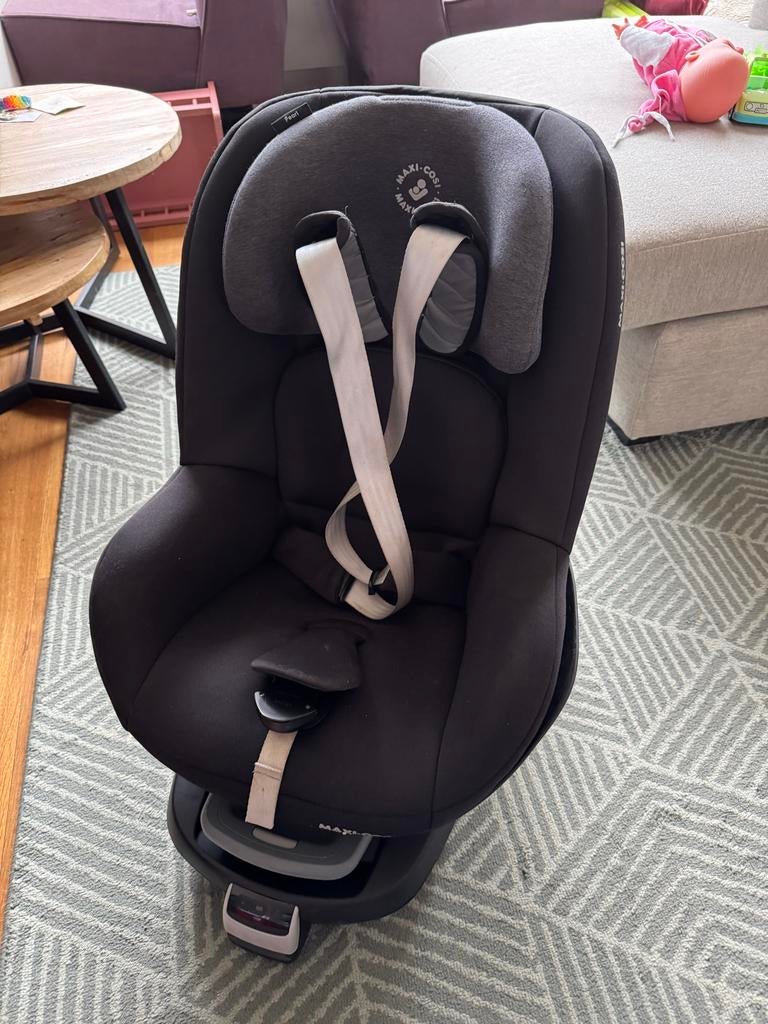 Maxi-Cosi Pearl autostoel met FamilyFix base, Ophalen, Gebruikt, Verstelbare rugleuning, 9 t/m 18 kg
