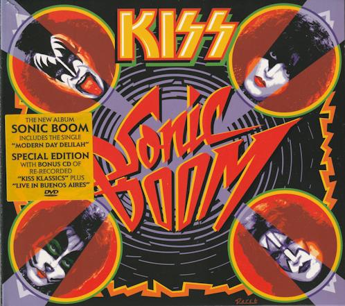 Kiss - Sonic Boom (2xCD + DVD digipak), Ophalen of Verzenden, Gebruikt