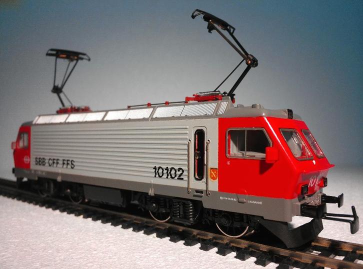 Märklin Hamo 8323 SBB CFF FFS Re4/4 IV 10102, Hobby en Vrije tijd, Modeltreinen | H0, Zo goed als nieuw, Locomotief, Gelijkstroom