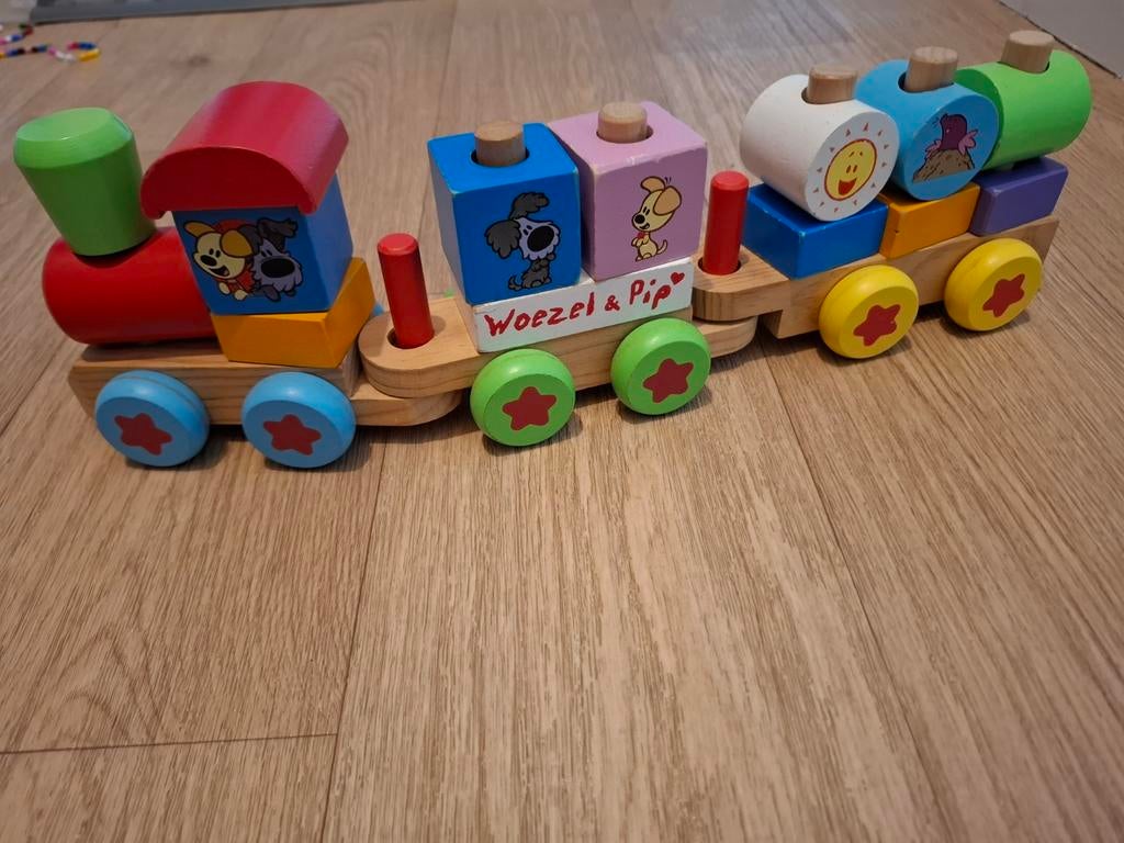 Woezel en pip speelgoedtreintje, Ophalen of Verzenden, Gebruikt