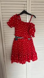 Roor wit set maat 134, Ophalen of Verzenden, Zo goed als nieuw, Meisje