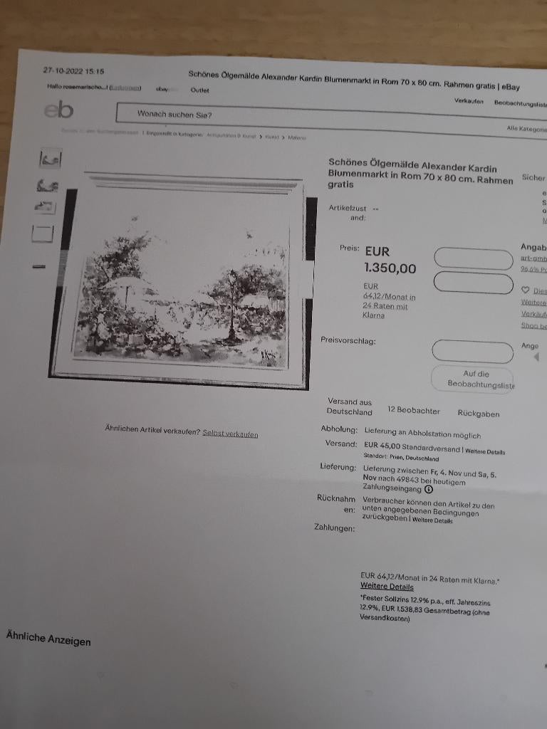 Schilderij Alexander kardin, Antiek en Kunst, Kunst | Schilderijen | Klassiek, Ophalen