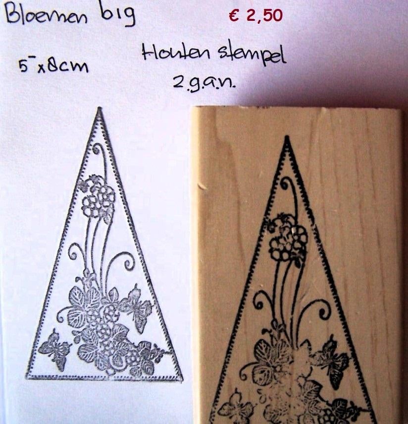 Cs1075 Houtenstempel set - Kadopost - Houten stempels - Stempels