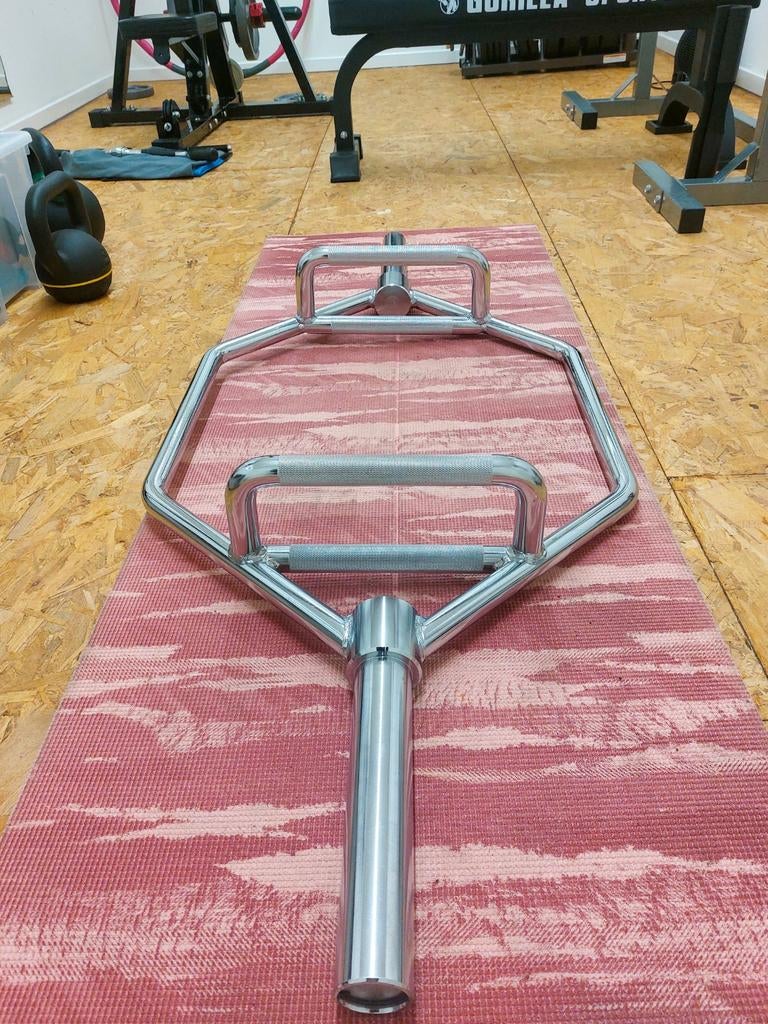 Olympische hex bar., Ophalen