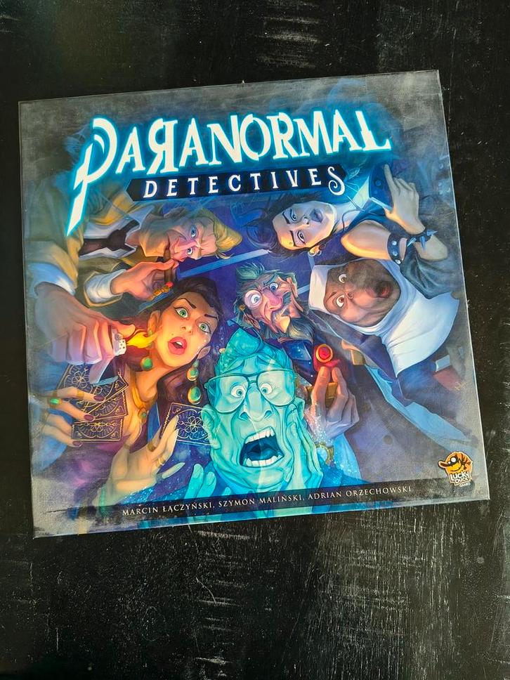 Paranormal Detectives bordspel, Hobby en Vrije tijd, Gezelschapsspellen | Overige, Zo goed als nieuw, Ophalen of Verzenden