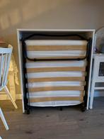 Nieuwe kast uitklapbed, Huis en Inrichting, Slaapkamer | Bedden, Ophalen, Eenpersoons, Wit, Nieuw