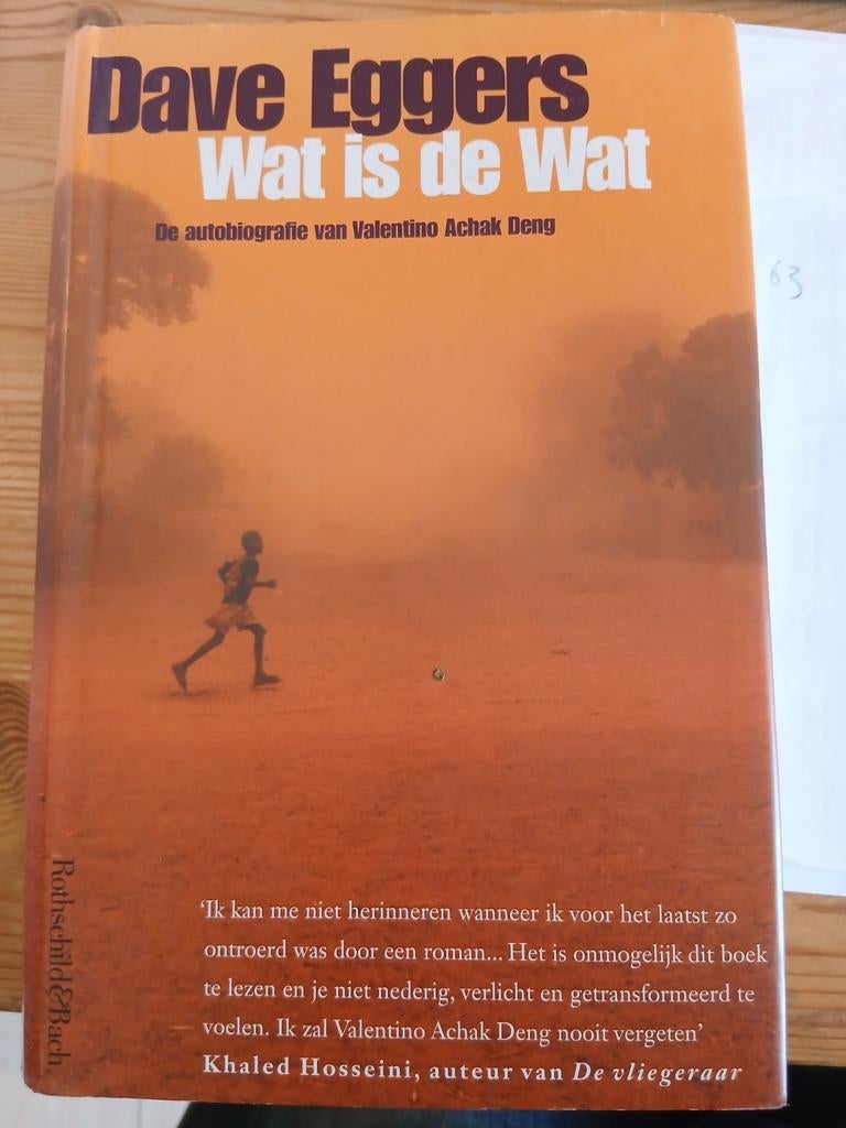 Boek Wat is de wat van Dave Eggers, Ophalen of Verzenden