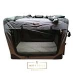 Feandrea Opvouwbare hondenbox 81 x 58 x 58 cm grijs, Ophalen of Verzenden