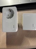 Tp-Link Av500 Powerline Adapter Tl-Wpa4220 Kit Port Wifi, Ophalen of Verzenden, Zo goed als nieuw