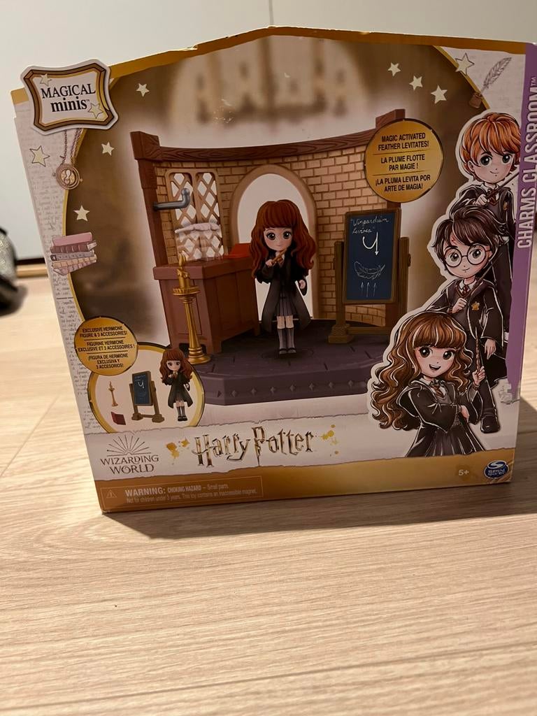 Harry Potter Hermelien Griffel Hermione Granger Speelhuisje, Ophalen of Verzenden, Zo goed als nieuw, Actiefiguurtje