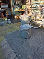 Zinken emmers, Ophalen, Gebruikt, Minder dan 30 cm, Rond