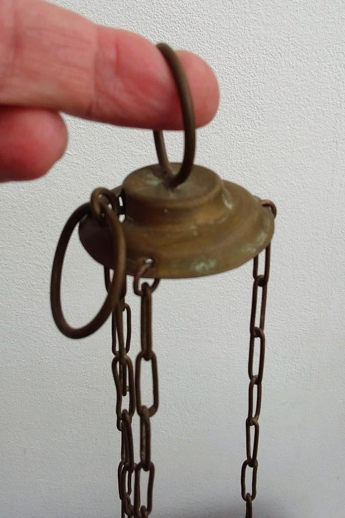 Om 1875 Wierooklamp Godslamp Toren Model Wierook God Lamp, Ophalen of Verzenden
