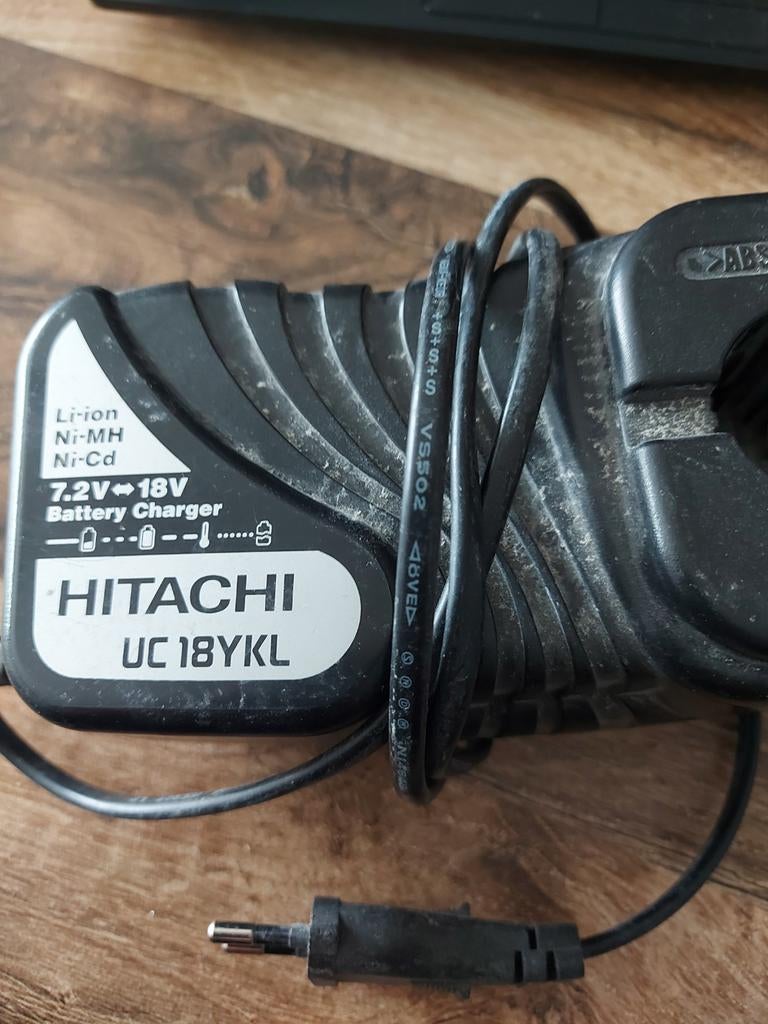 Hitachi UC 18YKL acculader 7.2V-18V, Ophalen of Verzenden