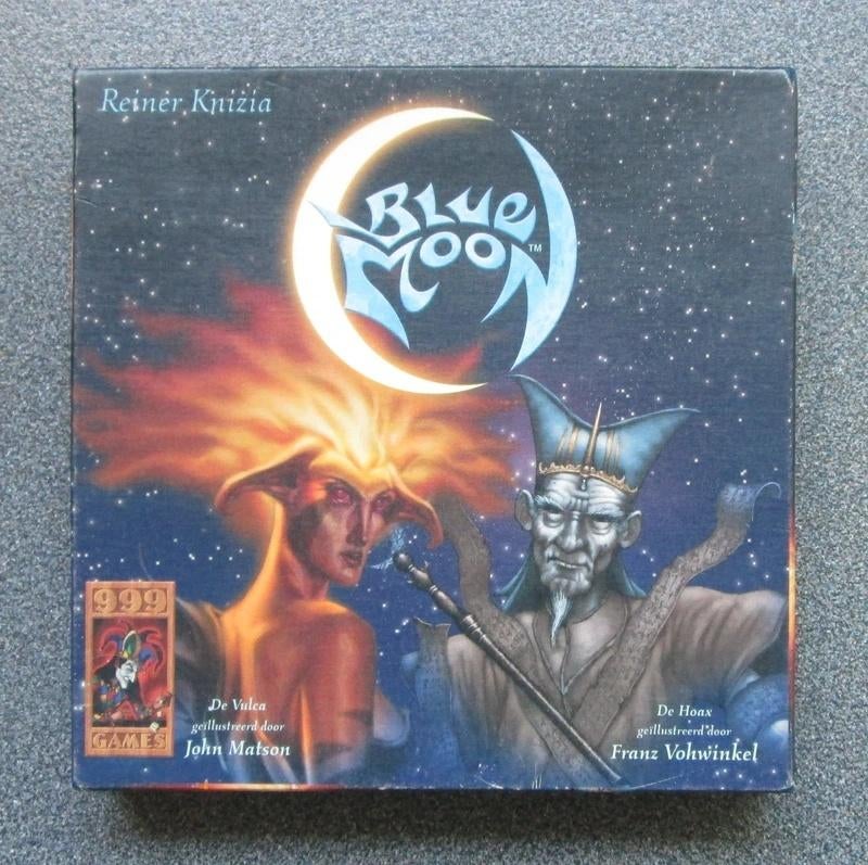 Blue Moon, Een of twee spelers, Verzenden, Zo goed als nieuw, 999 Games