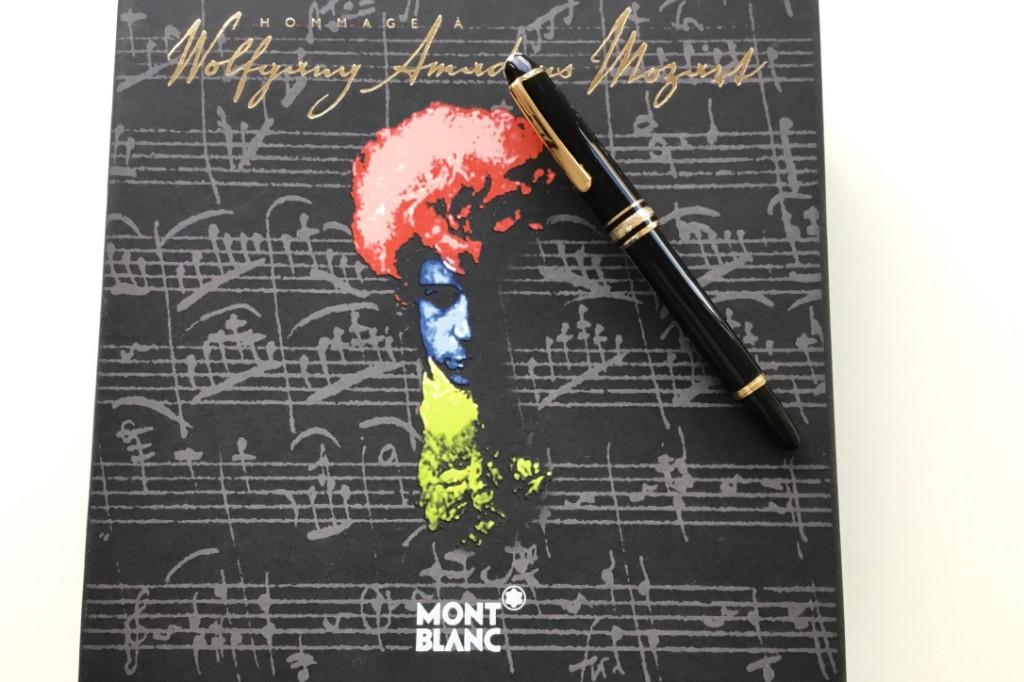 Montblanc Meisterstück Mozart Vulpen (M), Ophalen of Verzenden, Zo goed als nieuw, Vulpen, Mont Blanc