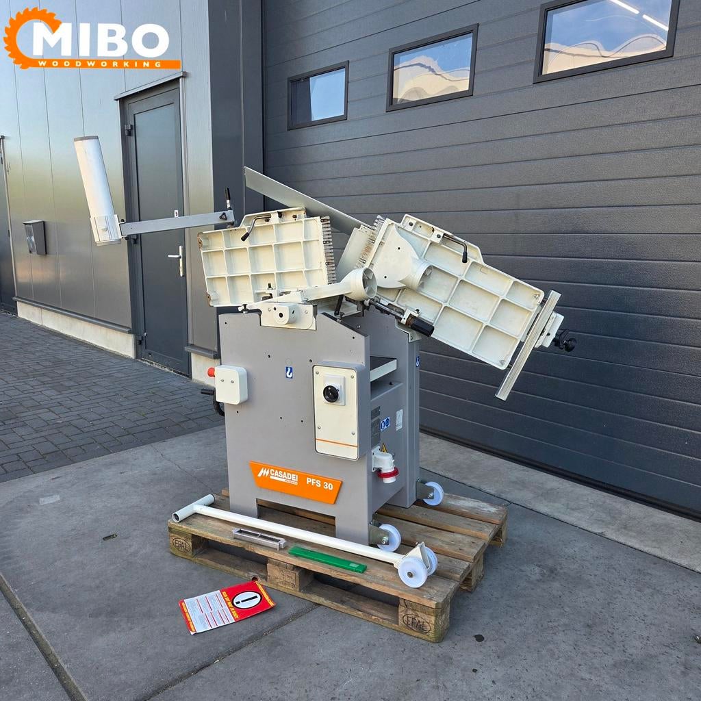 SCM Vlakenvandiktebank 310mm als nieuw ** Garantie, Doe-het-zelf en Verbouw, Schaafmachines, Ophalen of Verzenden, Zo goed als nieuw