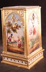 19e eeuwse porseleinen kaarsenhouder, Ophalen of Verzenden