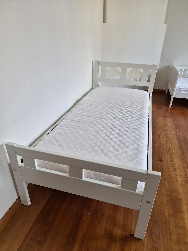 Ikea Kritter Peuterbed, Ophalen, Gebruikt, 70 tot 85 cm, 140 tot 160 cm