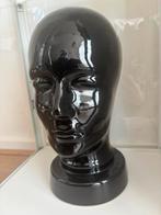 scheurich hoofd zwart west germany vintage keramiek retro, Ophalen