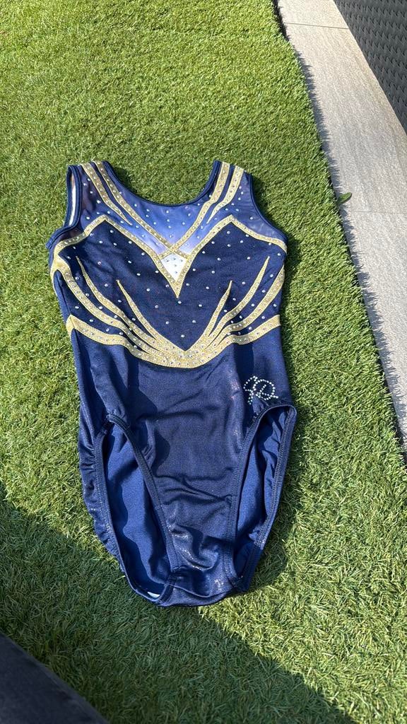 Turnpakje sparkle and dream asm, Sport en Fitness, Turnen, Maat 36 t/m 42, Ophalen of Verzenden, Zo goed als nieuw, Turnpak(je)