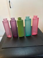 Ikea vintage Somrig vaasjes 5x, Gebruikt, Overige kleuren, Ophalen of Verzenden, Glas