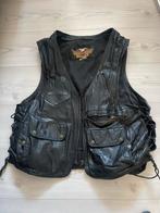 Harley Davidson vintage leren hes XXL, Motoren, Verzenden, Tweedehands, Heren, Overige typen