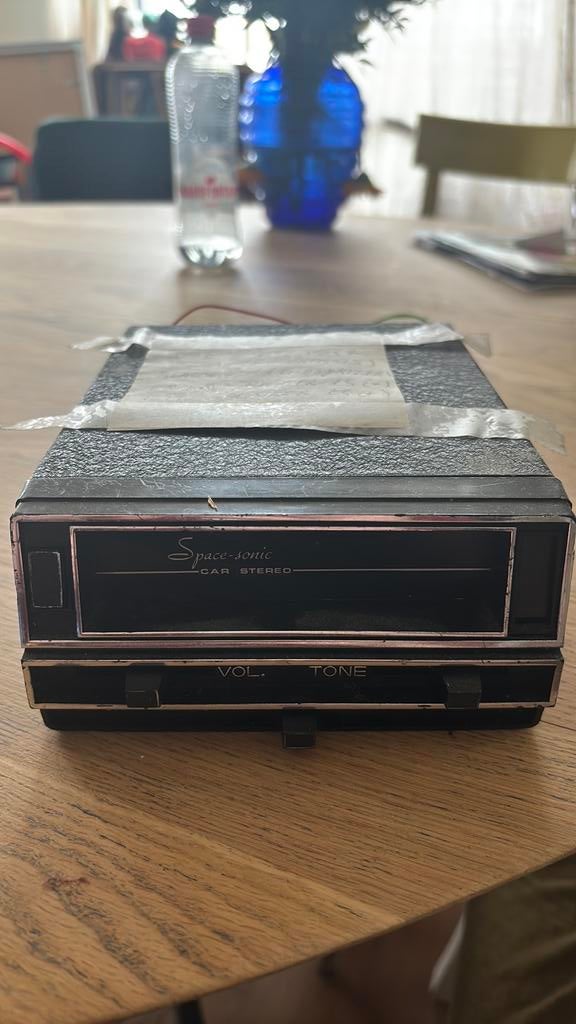 Space-sonic 8-track autoradio, Audio, Tv en Foto, Cassettedecks, Ophalen of Verzenden, Overige merken