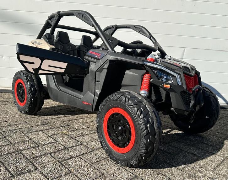 Kinder Auto CAN-AM Maverick buggy 24V 2 pers RC - MP4, Kinderen en Baby's, Speelgoed | Buiten | Accuvoertuigen, Nieuw, Ophalen of Verzenden
