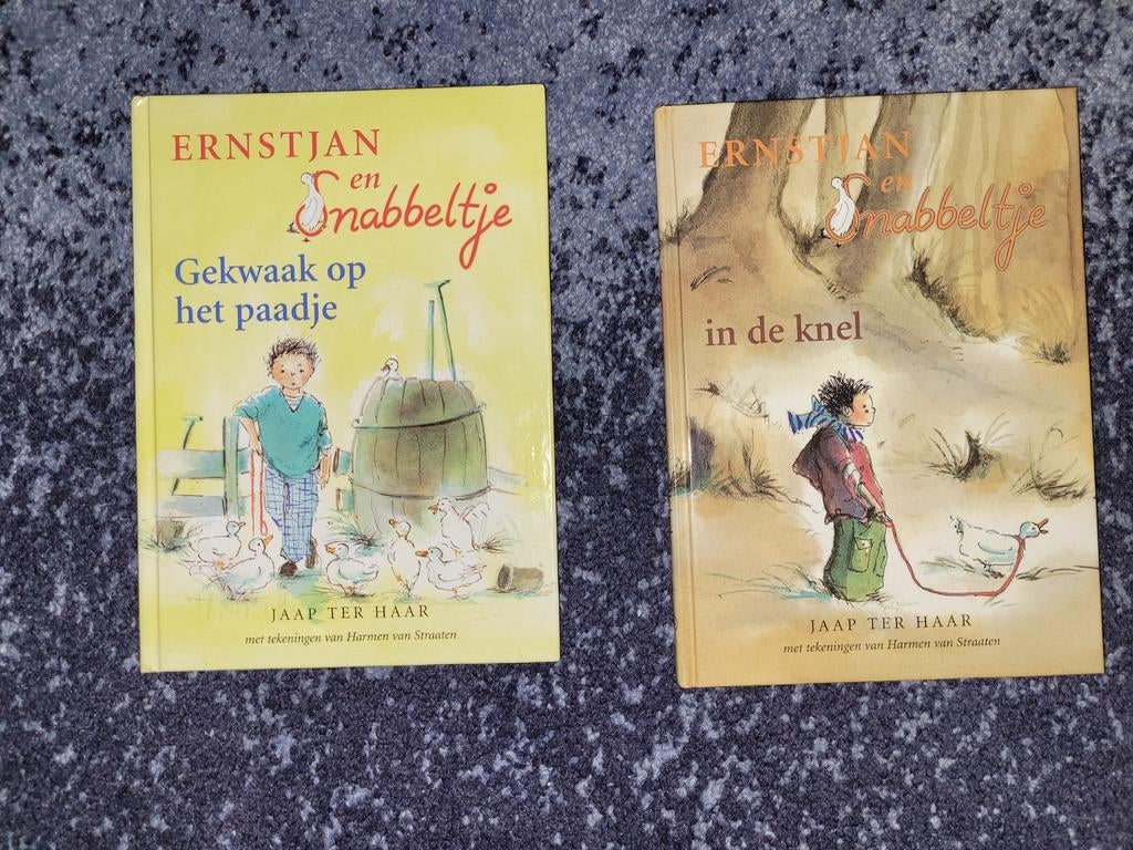 2 x Ernstjan en Snabbeltje van Jaap ter Haar, Boeken, Ophalen of Verzenden, Zo goed als nieuw