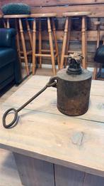 Olie lamp antiek, Ophalen of Verzenden