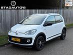 Volkswagen Up! 1.0 cross up! Automaat Bluetooth Boekjes APK!, Auto's, Volkswagen, Stof, Gebruikt, 4 stoelen, Wit