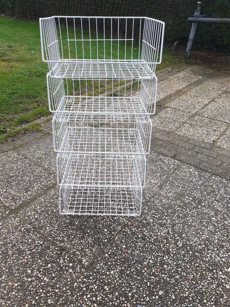 stapelbare rekken, Ophalen, Gebruikt