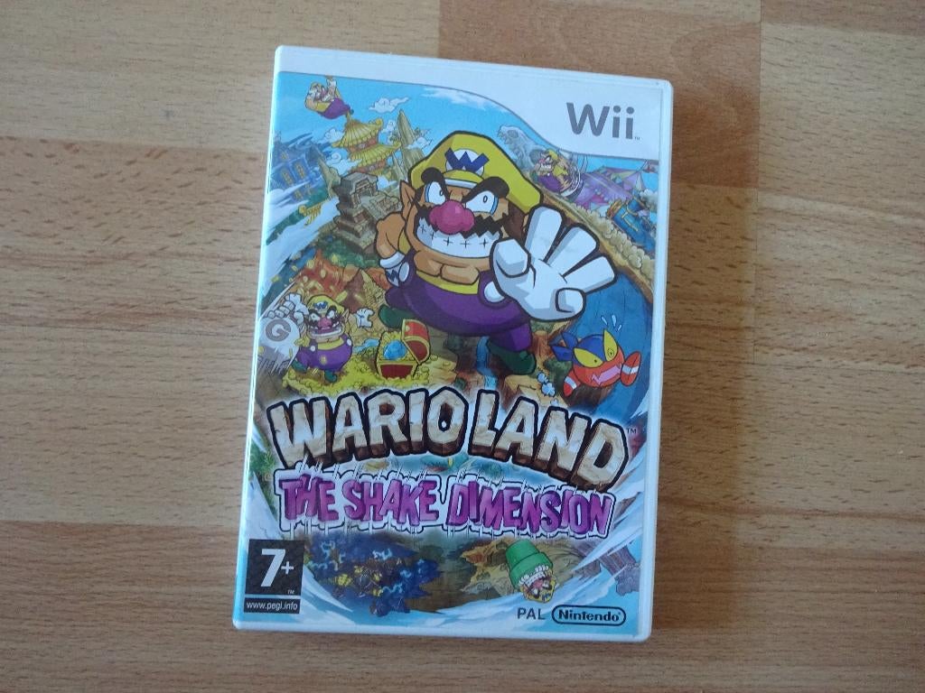Wii Wario Land The Shake Dimension , Nintendo Wii Game + VIP, Avontuur en Actie, Gebruikt, 2 spelers, Ophalen of Verzenden