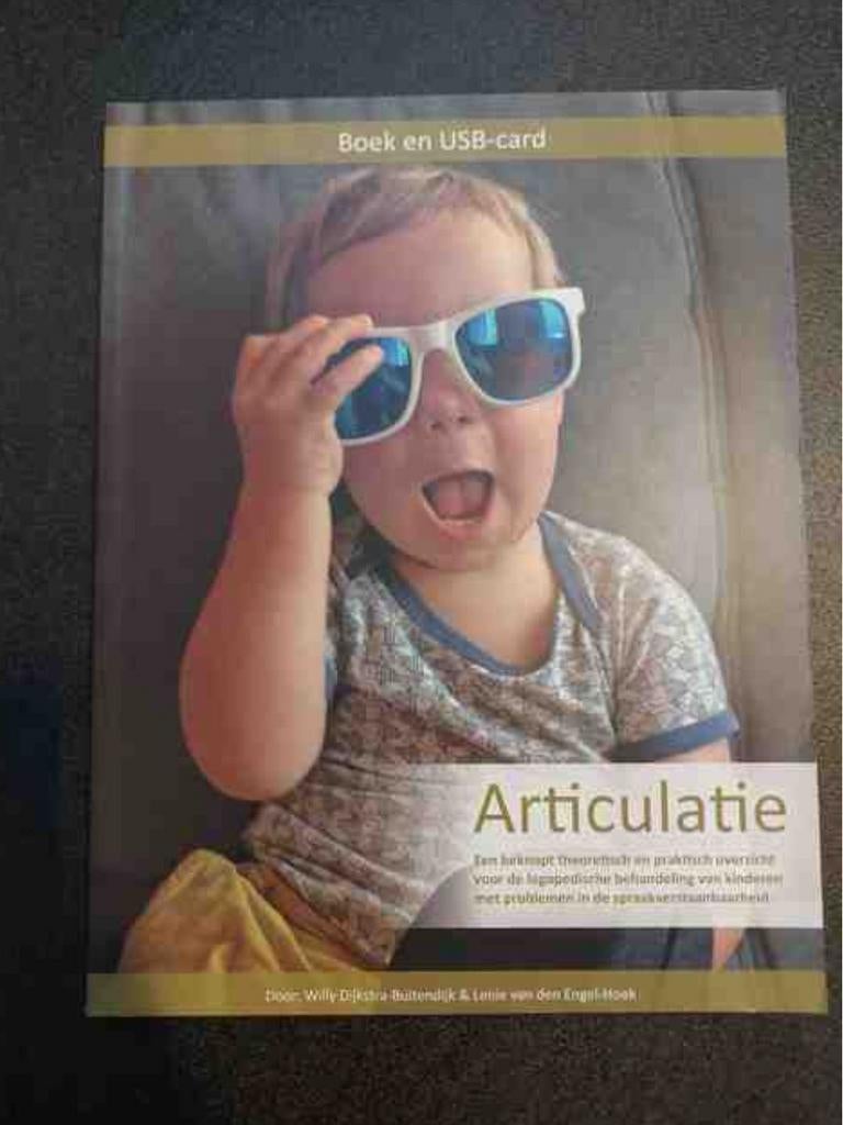 Articulatie - Logopedie/Pedagogiek studieboek, Boeken, Ophalen of Verzenden