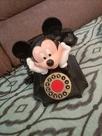 Mickey mouse bureautelefoon vintage 90.s, Verzamelen, Ophalen of Verzenden, Mickey Mouse, Gebruikt, Beeldje of Figuurtje