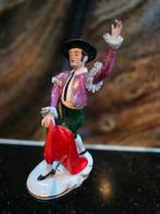 Vintage Spaanse Stierenvechter Porseleinen Figuur, Antiek en Kunst, Ophalen of Verzenden